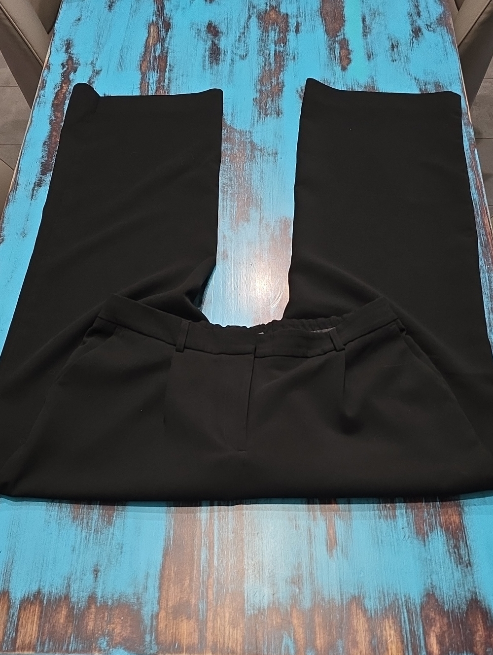 DKNY Black Elastic Waist Pants